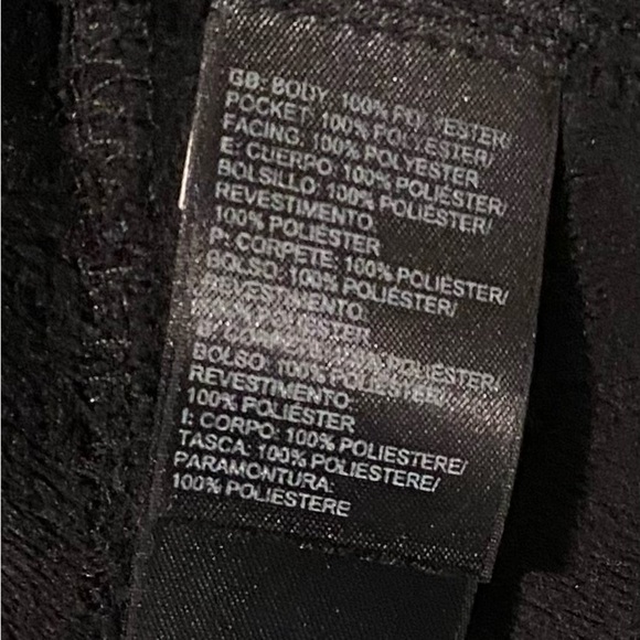 The North Face Men's Classic Black Fleece Lined Soft Shell Jacket XL - Picture 9 of 9